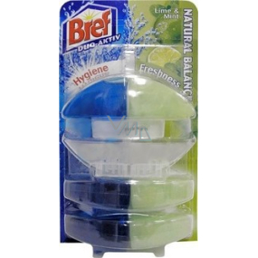 Bref Duo Active Extra Clean & Fresh Lime and Mint toilet gel 60 ml + 2x refill