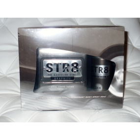 Str8 Graphit After Shave 100 ml + 150 ml deodorant spray, cosmetic set
