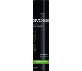 Syoss Max Hold mega strong fixation maximum control hair spray 300 ml