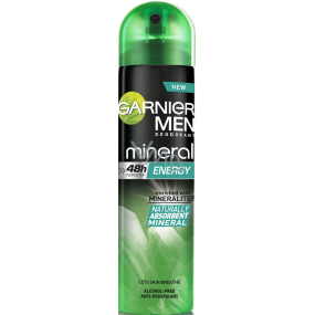 Garnier Men Mineral Energy deodorant spray for men 150 ml