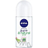 Nivea Pure & Natural Action with Lotus Fragrance Roll-On Deodorant for Women 50 ml