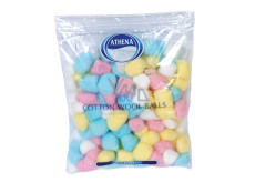 Athena Beauté Cotton wads colored 100 pieces