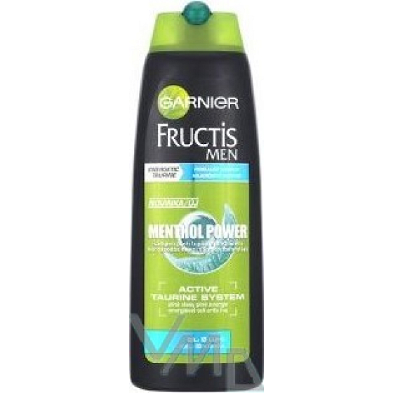 Garnier Fructis Men Menthol Power strengthening shampoo against dandruff 250 ml