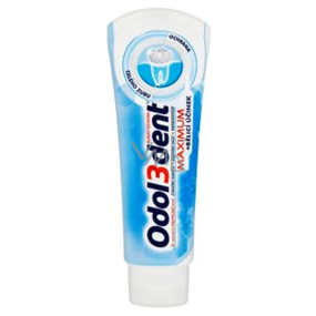 Odol3dent Maximum Whitening toothpaste with a whitening effect of 75 ml
