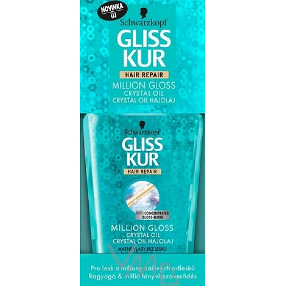 Gliss Kur Million Gloss Crystal Oil nourishing oil 75 ml
