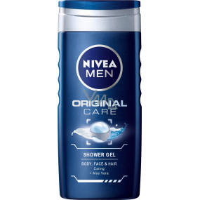 Nivea Men Original Care 250 ml shower gel for body, face and hair