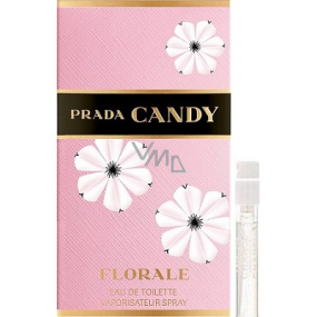 Prada Candy Florale toaletní voda pro ženy 1,5 ml s rozprašovačem, Vialka