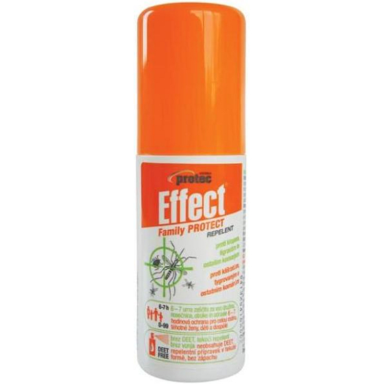 Effect Family Protect tick and mosquito repellent 100 ml sprayer