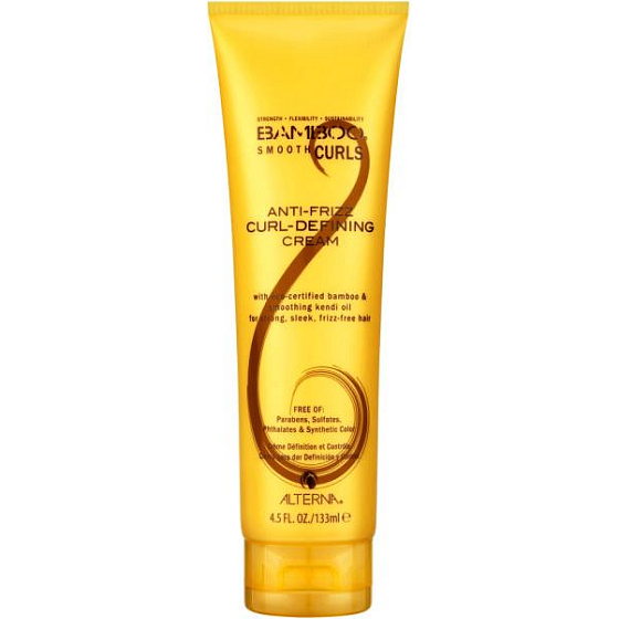 Alterna Bamboo Smooth Anti-Frizz Curls Curl Defining Cream hair cream for defining waves 133 ml