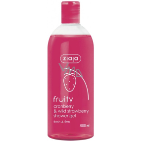 Ziaja Cranberry and wild strawberry fruit shower gel 500 ml