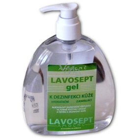 Lavosept Natur Skin Disinfection Gel For Professional Use Over 75% Alcohol 400ml Dispenser