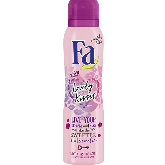 Fa Lovely Kisses deodorant spray 150 ml