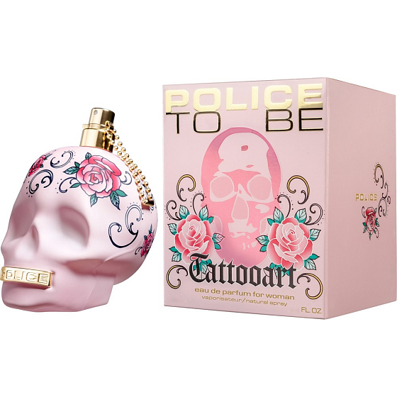Police To Be Tattooart for Woman perfumed water 40 ml