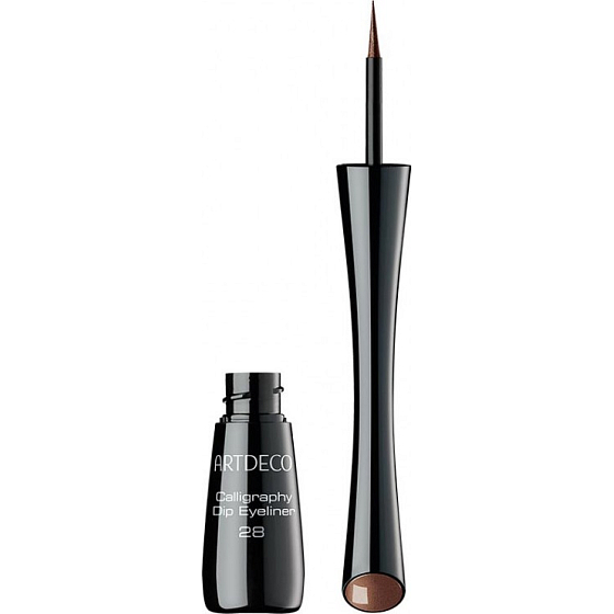 Artdeco Calligraphy Dip Eyeliner liquid eyeliner 28 Sparkling Copper 2.5 ml