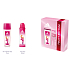 Adidas Fruity Rhythm perfumed deodorant glass 75 ml + deodorant spray 150 ml, cosmetic set for women