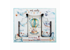 Bohemia Gifts Mouse shower gel 100 ml + shampoo 100 ml + bath salt 110 g, cosmetic set for children