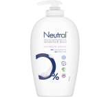 Neutral Intimate Wash cleansing emulsion for intimate hygiene with lactic acid, without perfume 250 ml