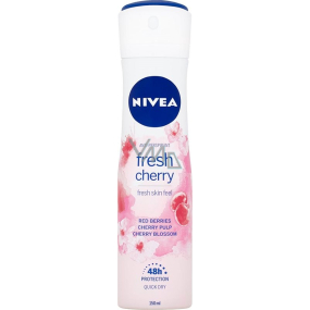 Nivea Fresh Cherry antiperspirant deodorant spray for women 150 ml