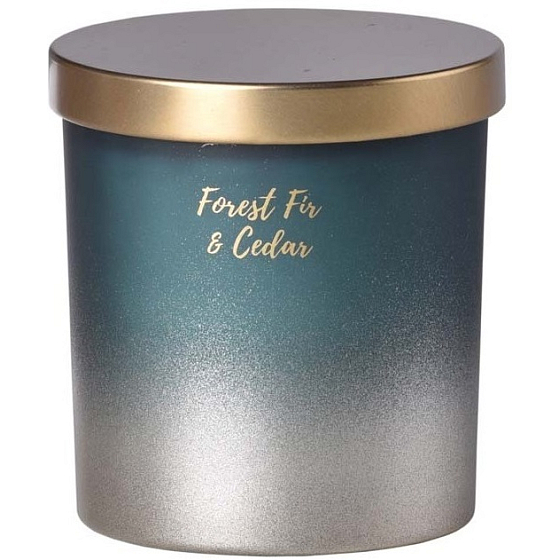 Emocio Forest Fir & Cedar - Fir and cedar scented candle glass with tin lid 80 x 90 mm