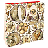 Nekupto Gift paper bag luxury 23 x 23 cm Christmas wood WLIM 1973