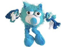 Tommi Plush Spook blue whistle toy for dogs 21 cm