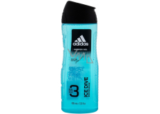 Adidas Ice Dive 3 in 1 shower gel for body, hair and face for men 400 ml