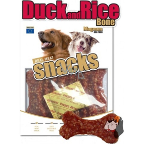 Magnum Duck and Rice Bone soft, natural meat treat for dogs 250 g