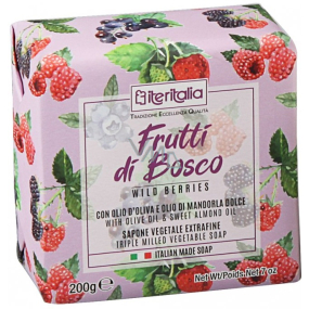 Iteritalia Frutti di Bosco Italian toilet soap 200 g