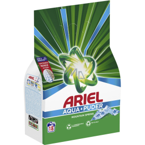 Ariel Aquapuder Mountain Spring washing powder for clean and fragrant, stain-free laundry 18 doses 1.17 kg