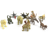 EP Line Predators small prehistoric lizard figure on UV light changes colour 4 - 5 cm different species, recommended age 3+