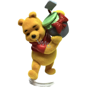 Disney Winnie the Pooh Mini Figure - Winnie standing with a pot of honey, 1 piece, 5 cm