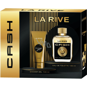 La Rive Cash Man eau de toilette 100 ml + shower gel 100 ml, gift set for men