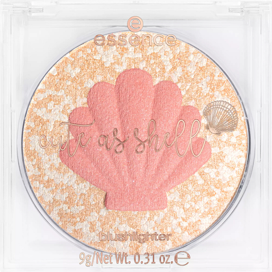 Essence Cute as Shell blush and highlighter 9 g