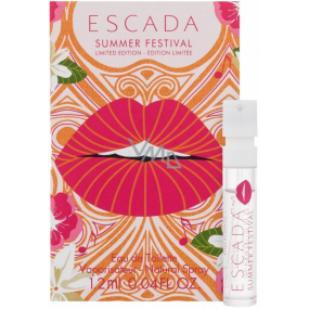 Escada Summer Festival Eau de Toilette for women 1,2 ml with spray, vial