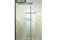 Nekupto Condolence condolences Cross 115 x 170 mm