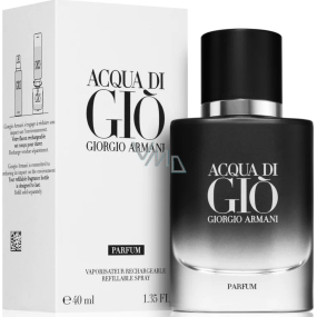 Giorgio Armani Acqua di Gio Parfum perfume refillable bottle for men 40 ml