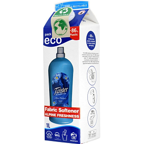 Twister Alpine Freshener Fabric Softener 35 Loads, 1 L