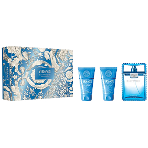 Versace Eau Fraiche Pour Homme eau de toilette 50 ml + aftershave balm 50 ml + shower gel 50 ml, gift set for men