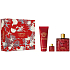 Versace Eros Flame Eau de Parfum 100 ml + Shower Gel 150 ml + Eau de Parfum 5 ml, Gift Set for Men