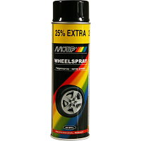 Motip 04018 spray for wheels black gloss, 500 ml