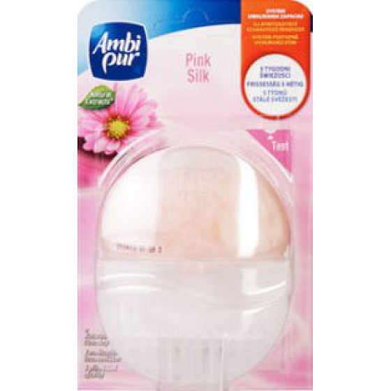 Ambi Pur Pink Silk Toilet block liquid curtain 55 ml