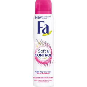 Fa Soft & Control Orange Blossom Scent antiperspirant deodorant spray for women 150 ml