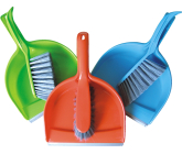 Clanax Dustpan and Brush Set, Various Colors, 1 Set 6205