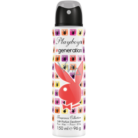 Playboy Generation for Her deodorant spray for women 150 ml