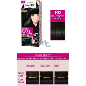 Schwarzkopf Palette Perfect Color Care hair color 900 Silk deep black