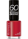 Rimmel London 60 Seconds Super Shine Nail Polish nail polish 310 Double Decker Red 8 ml