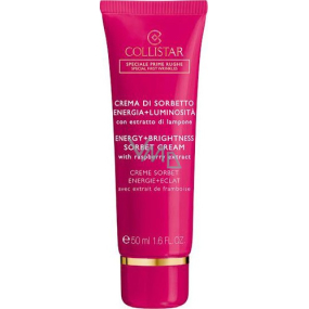 Collistar Energy + Brightness Sorbet Cream with Raspberry Extract sorbet cream for first wrinkles 50 ml