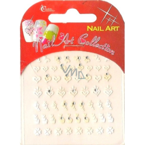 Absolute Cosmetics Nail Art self-adhesive nail stickers 3DS250 1 sheet