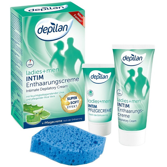 Depilan Ladies + Men Intim intimate depilatory cream 75 + 30 ml