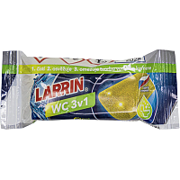 Larrin plus 3v1 Citrus Fresh WC block, replacement refill, lemon scent, 40 g